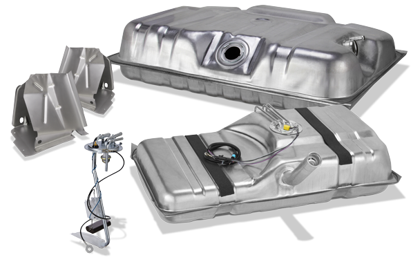 Aftermarket classic car parts products by Spectra Premium: classic fuel tank, fuel tank assembly, classic sending unit and body panel