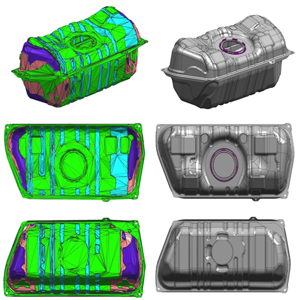 OEM steel fuel tank by Spectra Premium